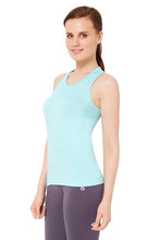 Load image into Gallery viewer, Amante Sports Tank Top - Aruba Blue 17106

