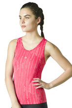 Load image into Gallery viewer, Amante Round Neck Sports Tank Top - Teaberry 27002
