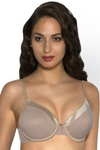 Load image into Gallery viewer, Amante Satin Edge Padded Wired Bra - Nude 10101
