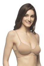 Load image into Gallery viewer, Amante Carefree Casuals Padded Non-Wired T-Shirt Bra - Sandalwood 10216
