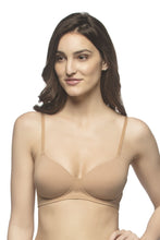 Load image into Gallery viewer, Amante Carefree Casuals Padded Non-Wired T-Shirt Bra - Sandalwood 10216
