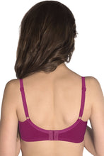 Load image into Gallery viewer, Amante Perfect Poise Non-Padded, Non-Wired Cotton Bra - Raspberry 10412
