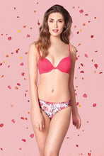 Load image into Gallery viewer, Amante Summer Switch Padded Wired Reversible Bra - Rouge Red 28901
