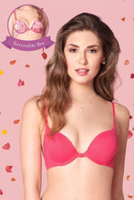 Load image into Gallery viewer, Amante Summer Switch Padded Wired Reversible Bra - Rouge Red 28901
