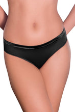 Load image into Gallery viewer, Amante Low Rise Bikini Panty - Black 10102

