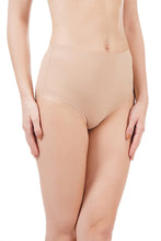 Load image into Gallery viewer, Amante Vanish Seamless High Waist Panty - Sandalwood 11411
