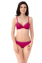 Load image into Gallery viewer, Amante Low Rise Bikini Panty - Cerise 26401
