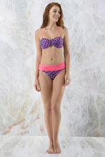 Load image into Gallery viewer, Amante Halter Neck Twisted Swim Bandeau - Tribal Pr 17604
