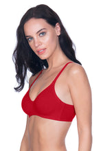 Load image into Gallery viewer, Amante Fresh Aloe Finish Cotton Non-Padded Non-Wired Bra - Tiger Lily 10420
