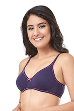 Load image into Gallery viewer, Amante every de Dreamer Moulded Non-Padded Non-Wired Full Cover Bra - Eclipse
