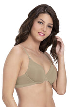 Load image into Gallery viewer, Amante Starry Trail Padded Wired Shimmer Bra - Tuffet 26401
