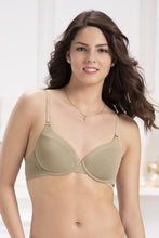 Load image into Gallery viewer, Amante Starry Trail Padded Wired Shimmer Bra - Tuffet 26401
