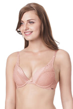 Load image into Gallery viewer, Amante Bridal Bliss Padded Wired Push Up Bra - Rose Tan 30201

