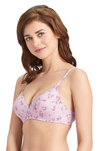 Load image into Gallery viewer, Amante Sculpt Padded Wired Delicate Prints Full-Cover Bra - Mauve Shadows 70002
