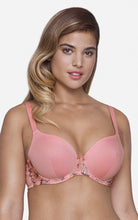 Load image into Gallery viewer, Amante Ultimo Tropical Blossom Padded Wired T-Shirt Bra - Soft Rose
