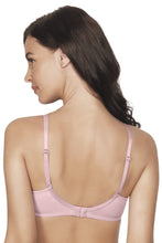Load image into Gallery viewer, Amante Satin Edge Padded Wired  Bra - Dawn Light Pink 10115
