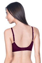 Load image into Gallery viewer, Amante All Day Everyday Non-Padded Non-Wired Bra - Pickled Beet 10406

