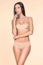 Load image into Gallery viewer, Amante All Day Everyday Non-Padded Non-Wired Bra - Nude 10406
