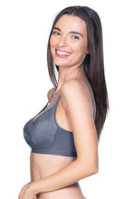 Load image into Gallery viewer, Amante All Day Everyday Non-Padded Non-Wired Bra - Steel Grey 10406
