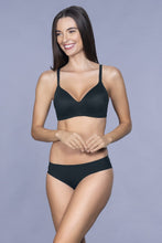 Load image into Gallery viewer, Amante Contour Comfort Padded Non-Wired Bra - Black 10428

