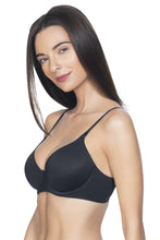 Load image into Gallery viewer, Amante Smooth Moves Padded Wired Ultimate T-Shirt Bra - Black 10605
