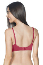 Load image into Gallery viewer, Amante Smooth Moves Padded Wired Ultimate T-Shirt Bra - Festive Red 10605
