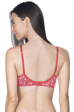 Load image into Gallery viewer, Amante Florette Padded Non-Wired Printed T-Shirt Bra - Tiger Lily-Golden Haze 11201
