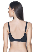 Load image into Gallery viewer, Amante Curvy Smooth Non-Padded Wired Bra - Black 22002
