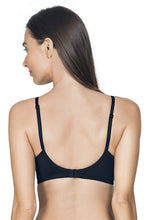 Load image into Gallery viewer, Amante Lace Essentials Padded Non-Wired Bra - Black 24302
