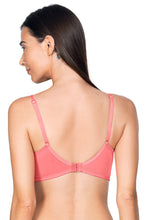 Load image into Gallery viewer, Amante Lace Essentials Padded Non-Wired Bra - D Rose - R Tan 24302
