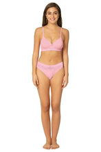 Load image into Gallery viewer, Amante Lace Padded Non-Wired Moulded Push Up Bra - Pastel L 71401
