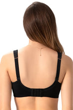 Load image into Gallery viewer, Amante Non-Padded Non-Wired Lace Minimiser Bra - Black 71901
