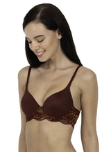Load image into Gallery viewer, Amante Lace Legacy Padded Wired Full Cover T-Shirt Bra - Burgundy Wine 73801
