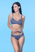 Load image into Gallery viewer, Amante Low Rise Printed Bikini Panty - Cmliaprt-Nblu 11202
