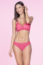 Load image into Gallery viewer, Amante Low Rise Bikini Panty - Neon Pink 24302
