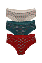 Load image into Gallery viewer, Amante Low Rise Printed Hipster (Pack of 3) 43101
