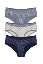 Load image into Gallery viewer, Amante Low Rise Printed Hipster (Pack of 3) 43101
