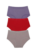 Load image into Gallery viewer, Amante Full Brief Solid Panty (Pack of 3) 53001
