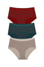 Load image into Gallery viewer, Amante Full Brief Printed Panty (Pack of 3) 53101
