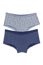 Load image into Gallery viewer, Amante Low Rise Printed Boyshorts (Pack of 2) 62101
