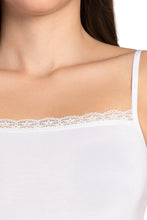 Load image into Gallery viewer, Amante Modal Lace Camisole (Pack of 2) - Hazel._Wht 82802
