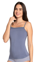 Load image into Gallery viewer, Amante Modal Lace Camisole - Tempest 82801
