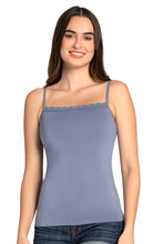 Load image into Gallery viewer, Amante Modal Lace Camisole - Tempest 82801
