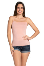Load image into Gallery viewer, Amante Modal Lace Camisole - Impatiens Pink 82801

