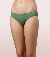 Load image into Gallery viewer, Enamor CB03 Chic Cotton, All Day Comfort, Low Waist Bikini Panty for Women - Naturally Breathable, Antimicrobial with Stain release, Inner Elastic, Regular Coverage -  Pack of 3 (Multicolorsolid-Color May Vary)
