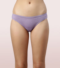 Load image into Gallery viewer, Enamor CB03 Chic Cotton, All Day Comfort, Low Waist Bikini Panty for Women - Naturally Breathable, Antimicrobial with Stain release, Inner Elastic, Regular Coverage -  Pack of 3 (Multicolorsolid-Color May Vary)
