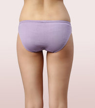 Load image into Gallery viewer, Enamor CB03 Chic Cotton, All Day Comfort, Low Waist Bikini Panty for Women - Naturally Breathable, Antimicrobial with Stain release, Inner Elastic, Regular Coverage -  Pack of 3 (Multicolorsolid-Color May Vary)
