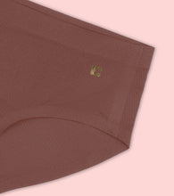 Load image into Gallery viewer, Enamor IP02 Innovations Invisi, Fit Flex, No Visible Panty Lines, All Day Comfort, Mid Waist Brief Panty for Women - Breathable Lightweight Fabric, Antimicrobial with Stain Release, Bonded Free Cut, Regular Coverage -  Pack of 1 (Wild Ginger)
