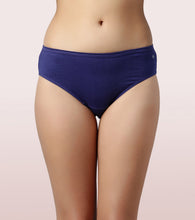 Load image into Gallery viewer, Enamor CH03 Chic Cotton, All Day Comfort, Mid Waist Hipster Panty for Women - Naturally Breathable, Antimicrobial with Stain release, Inner Elastic, Full Coverage -  Pack of 5 (Multicolordark)
