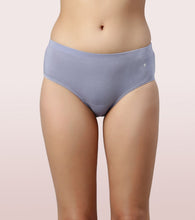 Load image into Gallery viewer, Enamor CR17 Chic Stretch Cotton, All Day Comfort, Mid Waist Hipster Panty for Women - Naturally Breathable, Antimicrobial with Stain release, Inner Elastic, Full Coverage -  Pack of 5 (Multicolordark-Color May Vary)
